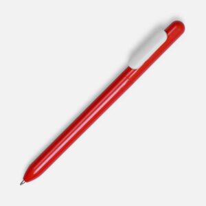 Ручка шариковая Swiper, красный с белым