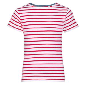 Футболка детская Miles Kids, белый, красный