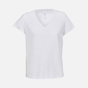 Футболка женская Regent Women с V-образным вырезом, белый