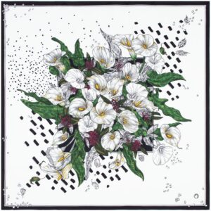 Платок шелковый Delicate, kally