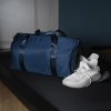 Сумка спортивная "Gym"; серая; 45х21х20 см; из водостойкого материала. — изображение 6