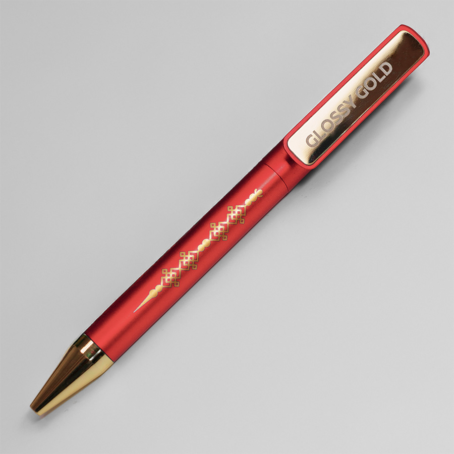 Ручка шариковая GLOSSY GOLD — изображение 13