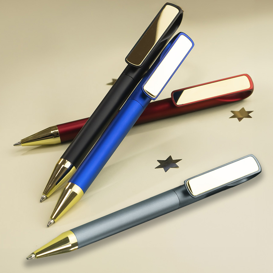 Ручка шариковая GLOSSY GOLD — изображение 4