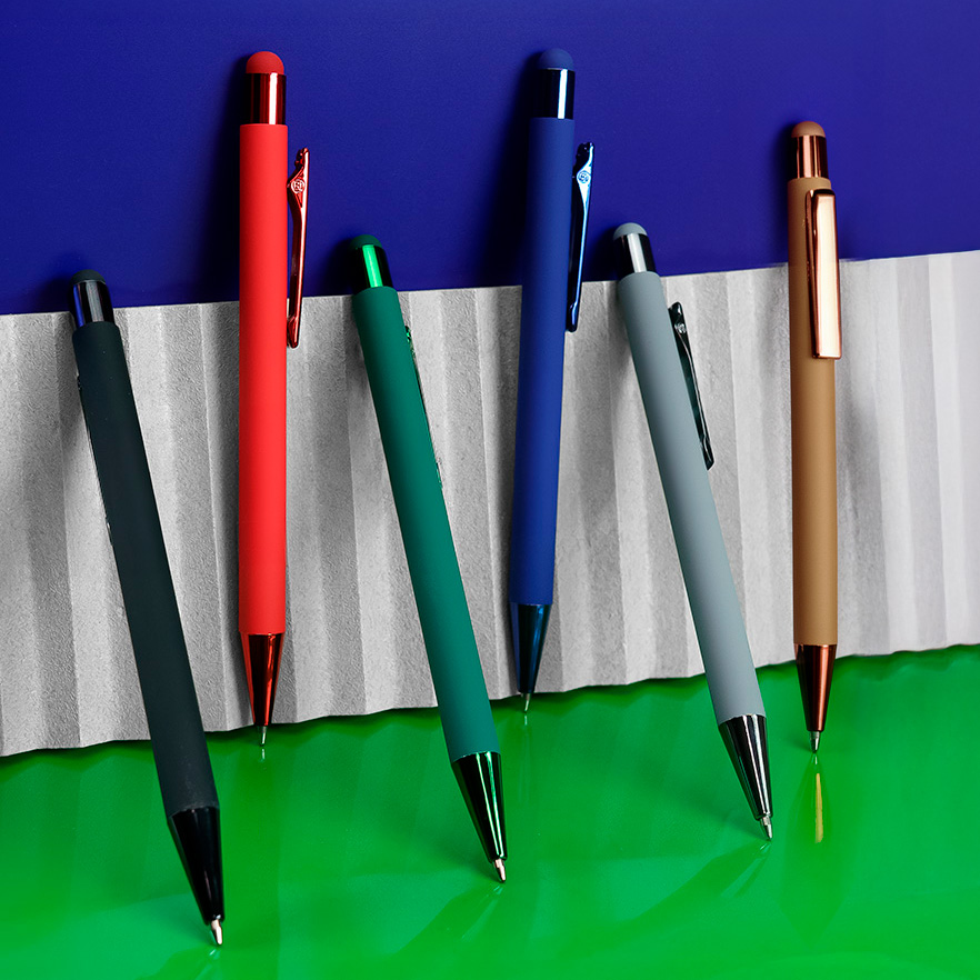 Ручка шариковая FACTOR COLOR со стилусом — изображение 54