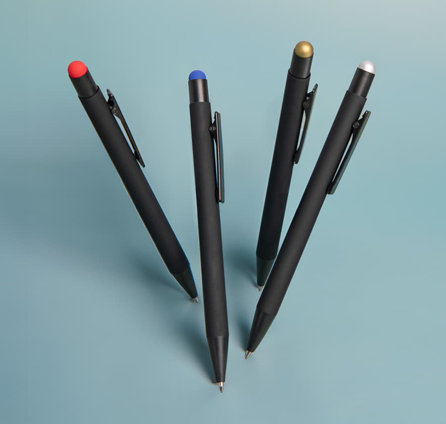 Ручка шариковая FACTOR BLACK со стилусом — изображение 15