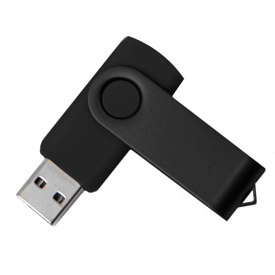 USB flash-карта DOT (8Гб), белый, 5,8х2х1,1см,пластик металл — изображение 2