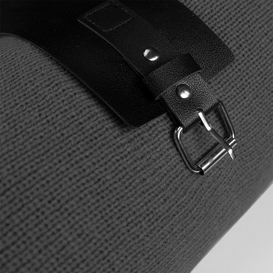 Плед "Belt"; белый; 130 х 180 см; 100% акрил, с ремнем — изображение 29