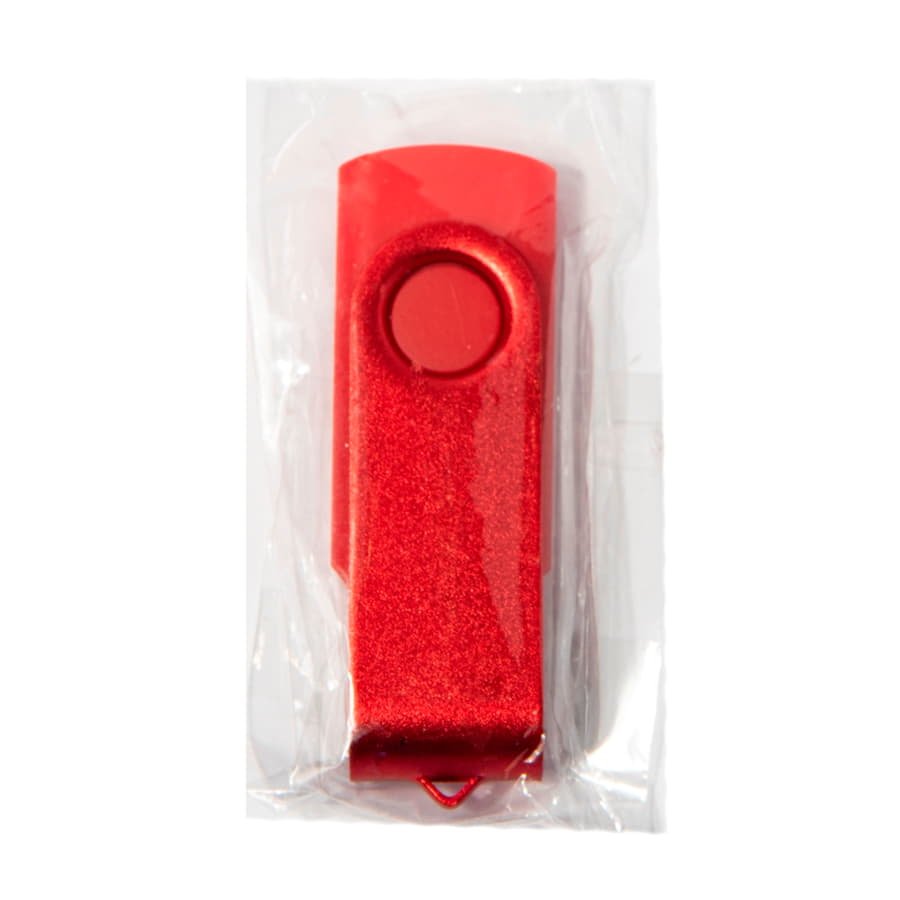 USB flash-карта DOT (8Гб), белый, 5,8х2х1,1см,пластик металл — изображение 10
