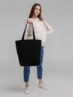 Сумка для покупок на молнии Shopaholic Zip, черный