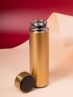 Смарт-бутылка с заменяемой батарейкой Long Therm, золотистый