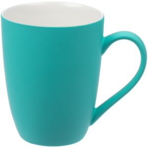 Кружка Good Morning с покрытием софт-тач, бирюзовый