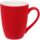 Кружка Good Morning с покрытием софт-тач, ver.2, ярко-красный