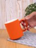 Кружка Promo Soft с покрытием софт-тач, оранжевый