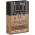 Портативный органайзер с беспроводной зарядкой Octopod, черный