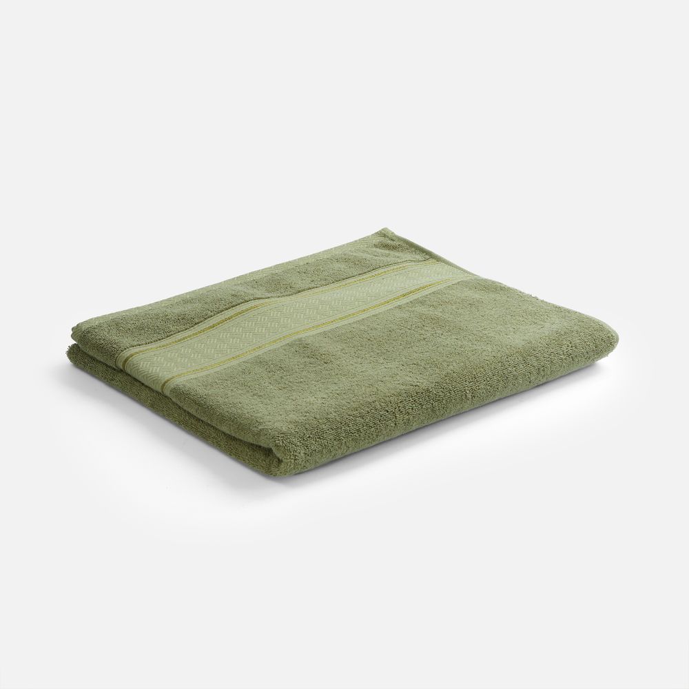 Полотенце махровое Terrychic XL, зеленый