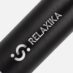 Термос Relaxika 1000 со стикерпаком, черный