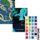 Плед Multicolor Net на заказ, S, акрил