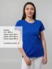 Футболка женская T-bolka Stretch Lady, ярко-синий (royal)