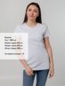 Футболка женская T-bolka Stretch Lady, белый