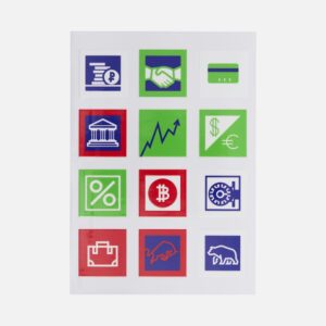 Стикерпак UV-DTF Industry, finansy