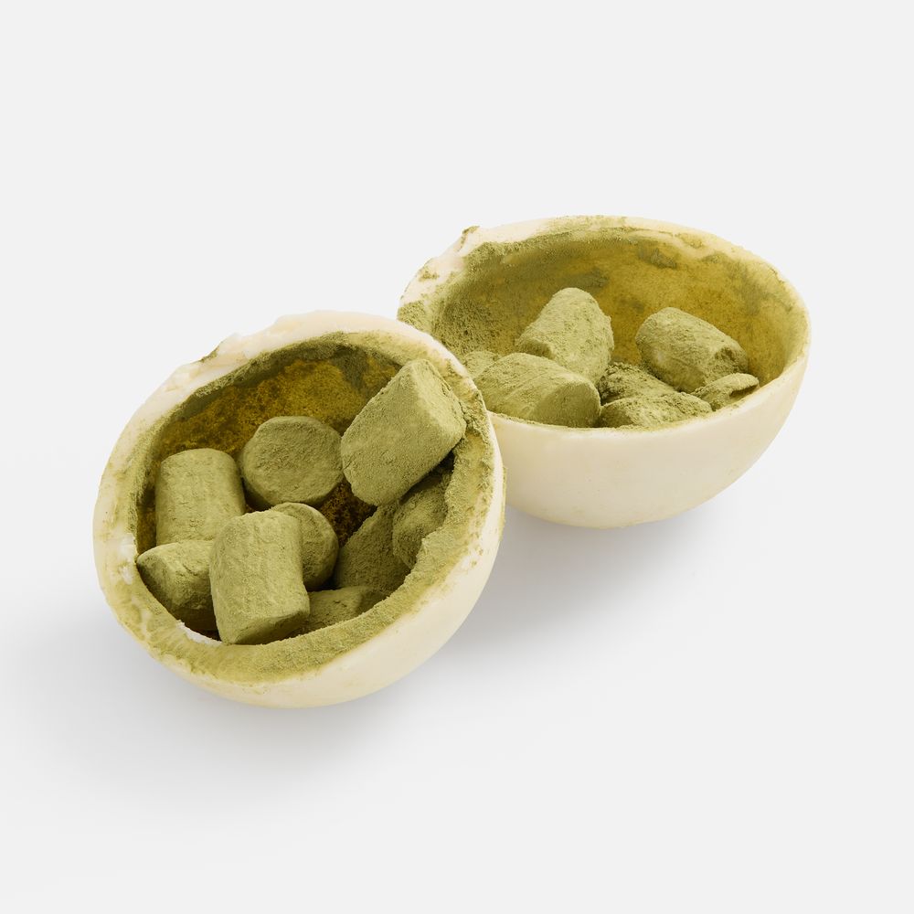 Шоколадная бомбочка Sweet Spot с матчей, zelenyj-matcha