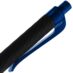 Ручка шариковая Prodir QS01 PRT-T Soft Touch, черная, черный с синим