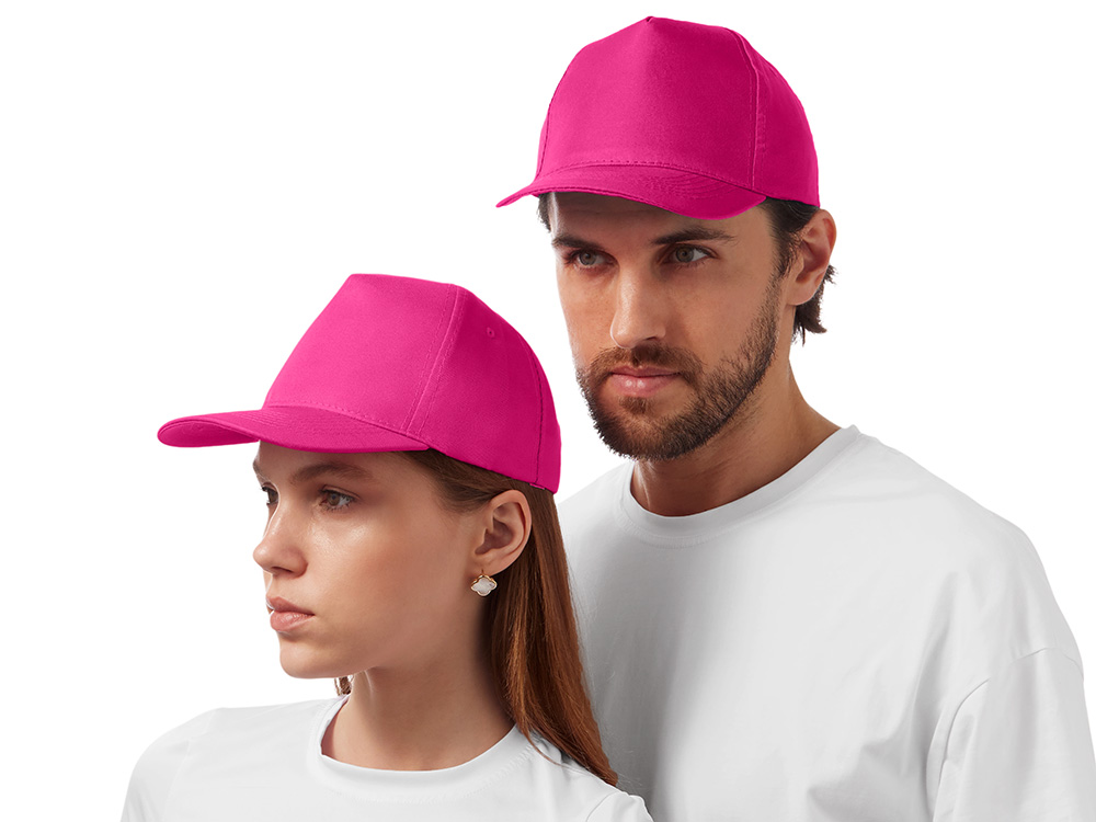 Бейсболка Poly, фуксия