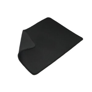 Коврик для мыши GLIDE S, 26*21*0,3см, прошитый край, белый, черный