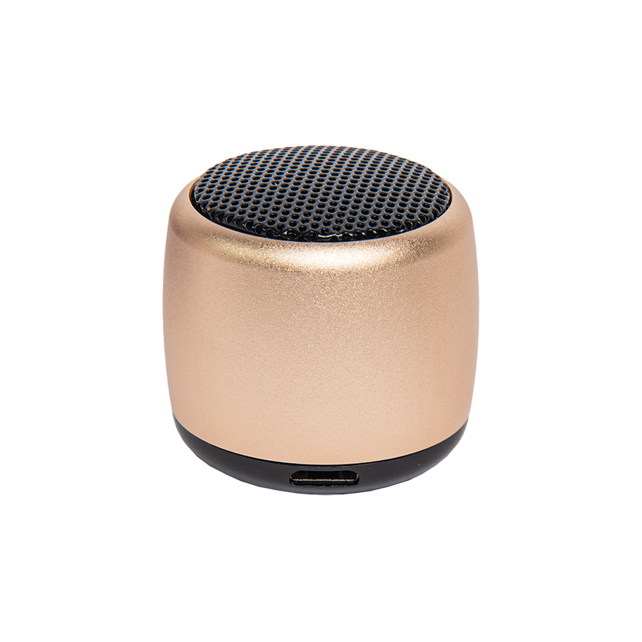Портативная mini Bluetooth-колонка Sound Burger "Loto" золото, золотой