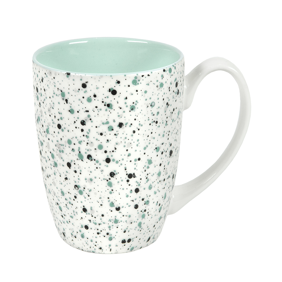 Кружка TERRAZZO, светло-зеленый, серый