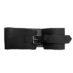 Плед "Belt"; белый; 130 х 180 см; 100% акрил, с ремнем, синий