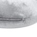 Подушка дорожная "SOFT"; memory foam, микрофибра,серый, серый