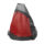 Рюкзак Pick, белый/серый/чёрный, 41 x 32 см, 100% полиэстер 210D, ярко-красный
