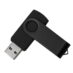 USB flash-карта DOT (), белый, 5,8х2х1,1см,пластик металл, черный, 8 Гб