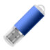 USB flash-карта ASSORTI (), синий, 8 Гб