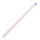 Карандаш чернографитный круглый SIMPLE с ластиком, HB, бежевый/белый, бежевый, черный