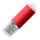 USB flash-карта ASSORTI (), ярко-красный, 16 Гб
