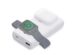 Внешний беспроводной аккумулятор 2-в-1 с функцией зарядки Apple Watch, QC/PD AtomIQ, 10000 мАч, белый