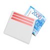 Картхолдер для 6 банковских карт и наличных денег Favor — изображение 2