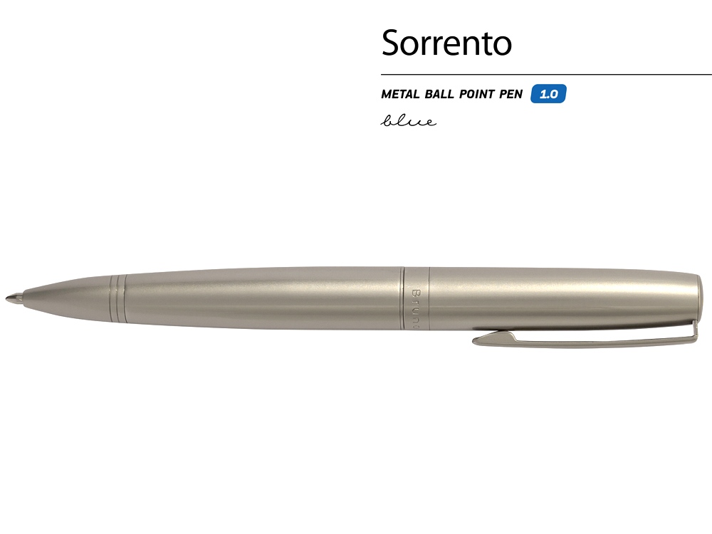 Ручка металлическая шариковая Sorento — изображение 2