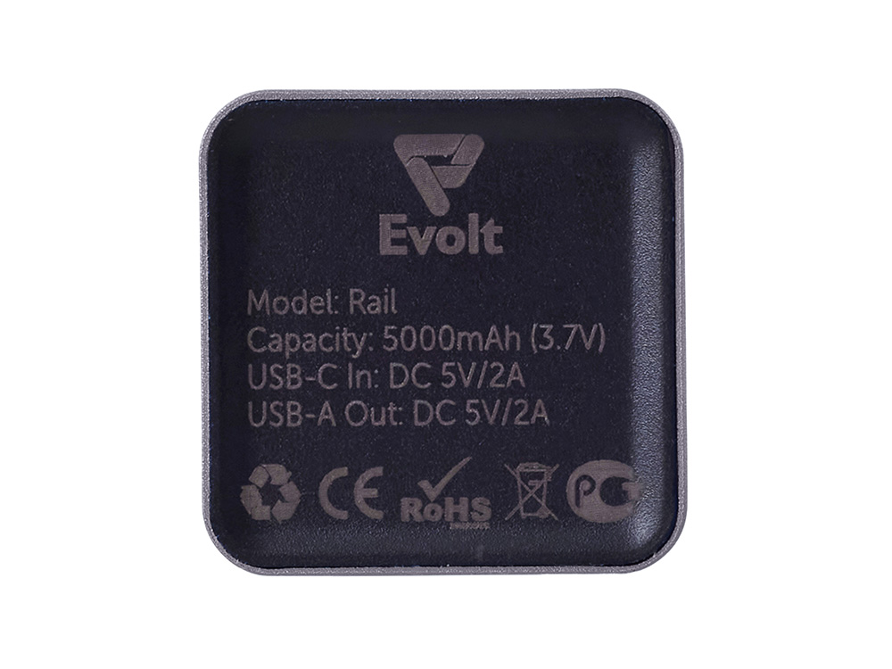 Внешний аккумулятор Rail c дисплеем, 5000 mAh — изображение 16