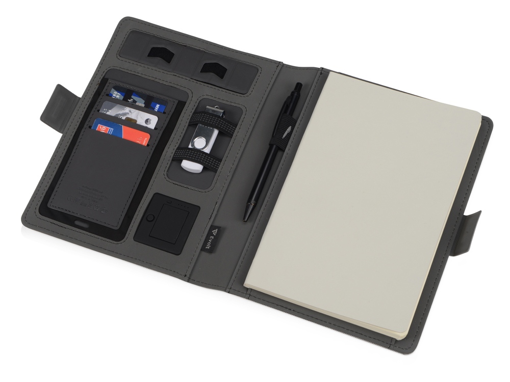 Органайзер с беспроводной зарядкой Powernote, 5000 mAh — изображение 16