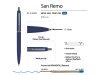 Ручка металлическая шариковая San Remo, софт-тач — изображение 32
