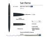 Ручка металлическая шариковая San Remo, софт-тач — изображение 17