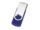 Флеш-карта USB 2.0 Квебек, синий, 8 Гб