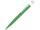Ручка шариковая металлическая Brush Gum, soft-touch, зеленый