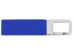 USB-флешка на Hook с карабином, синий, серебристый, 16 Гб