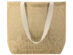 Сумка Jute джутовая с широким дном и карманом