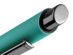 Металлическая шариковая ручка Ellipse gum soft touch с зеркальной гравировкой, бирюзовый