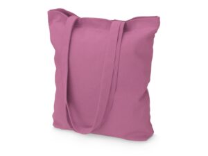 Сумка из плотного хлопка Carryme 220, 220 г/м2, розовый